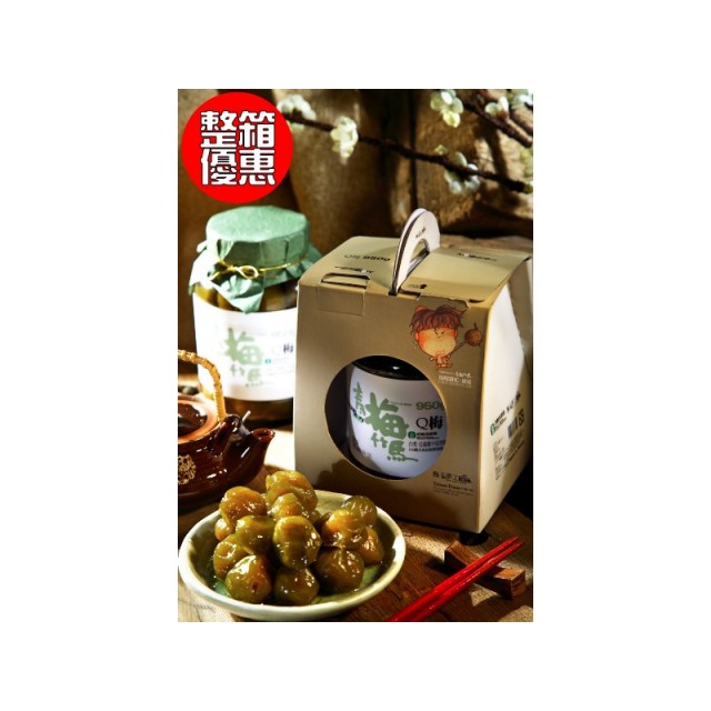 Q梅(玻璃瓶)6入/箱